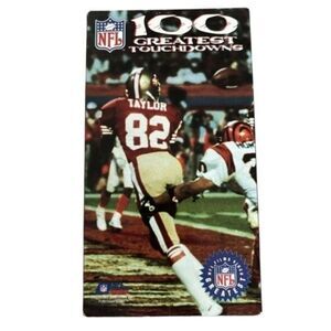 NFL 100 Greatest Touchdowns 1993 VHS Tape